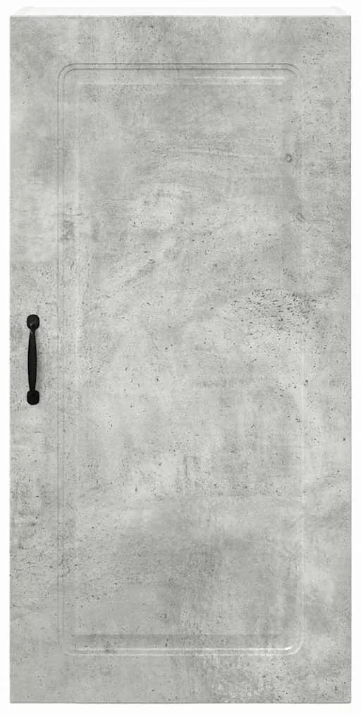 Fali konyhaszekrény Beton Szürke 50 x 31 x 100 cm Faanyag