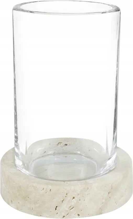 Q-bath travertin fogkefetartó bögre