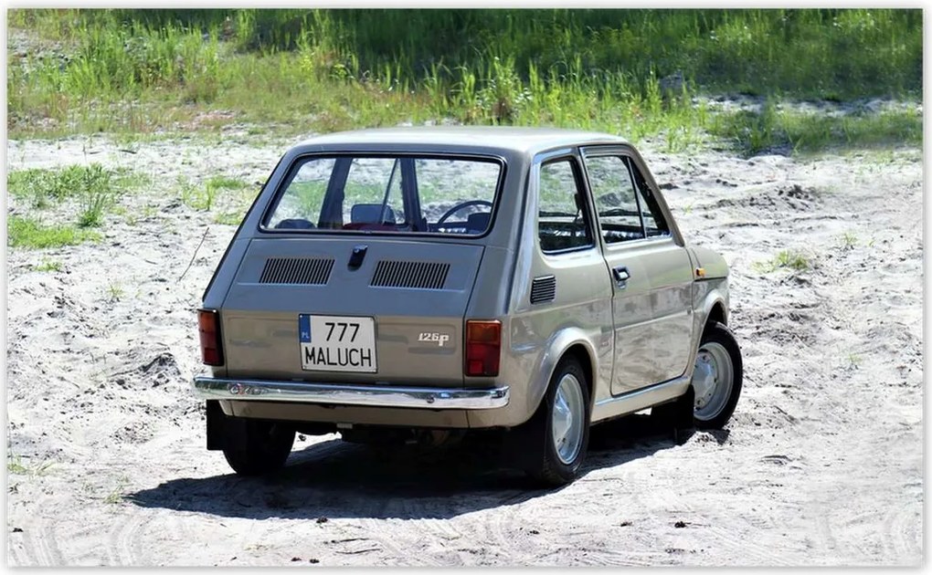 Fotótapéták 416x254 Kisautó Fiat 126p Kisautó