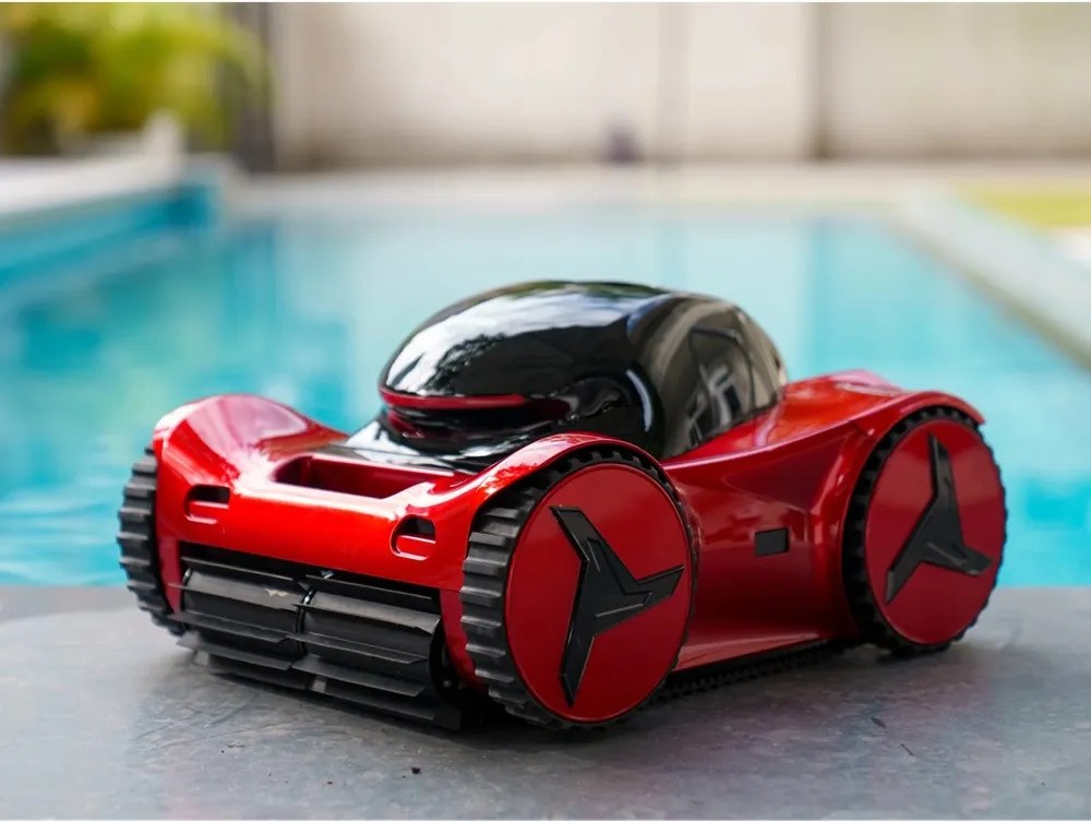 Medencetisztító robot, Fairland iGarden M1 PRO-125, akkumulátoros, vezeték nélküli, padló-, fal-, vízvonal tisztítási módok, 4,5 l szűrőkosár, dupla szűrés, applikáció vezérlés