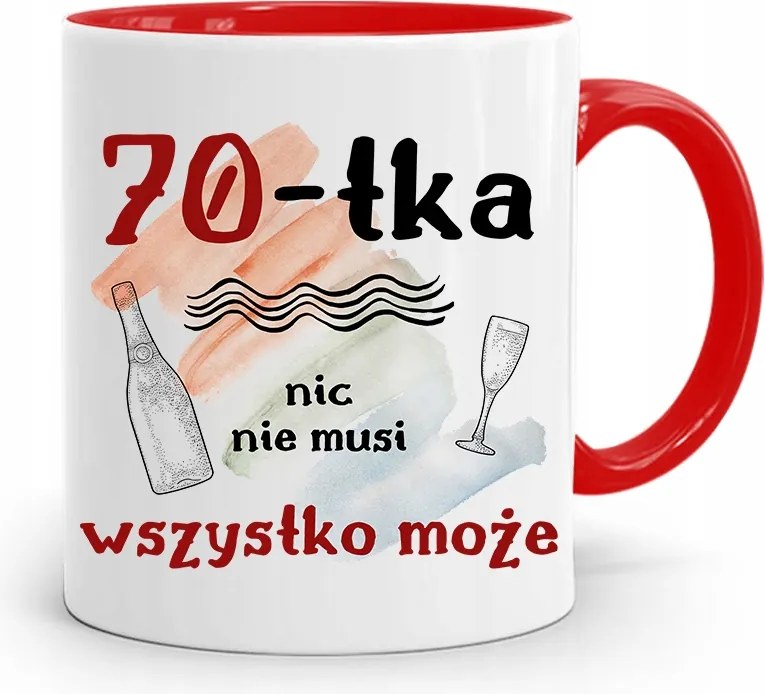 Bögre Tökéletes Ajándék Születésnapra 70 70-es 70-es évek fotónyomtatással