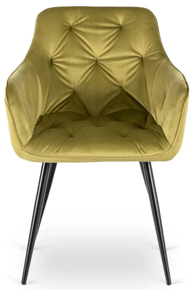 Pisztácia Színű Bársony Étkezőszék. MODESTO