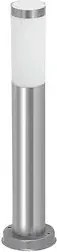 Rabalux inox torch kültéri állólámpa e27 ip44 szatin króm 45cm magas