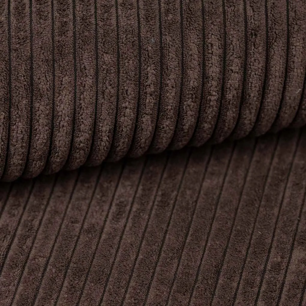 Sötétbarna sarokkanapé SMART COSARO, kinyitható + 2 párna AJÁNDÉK