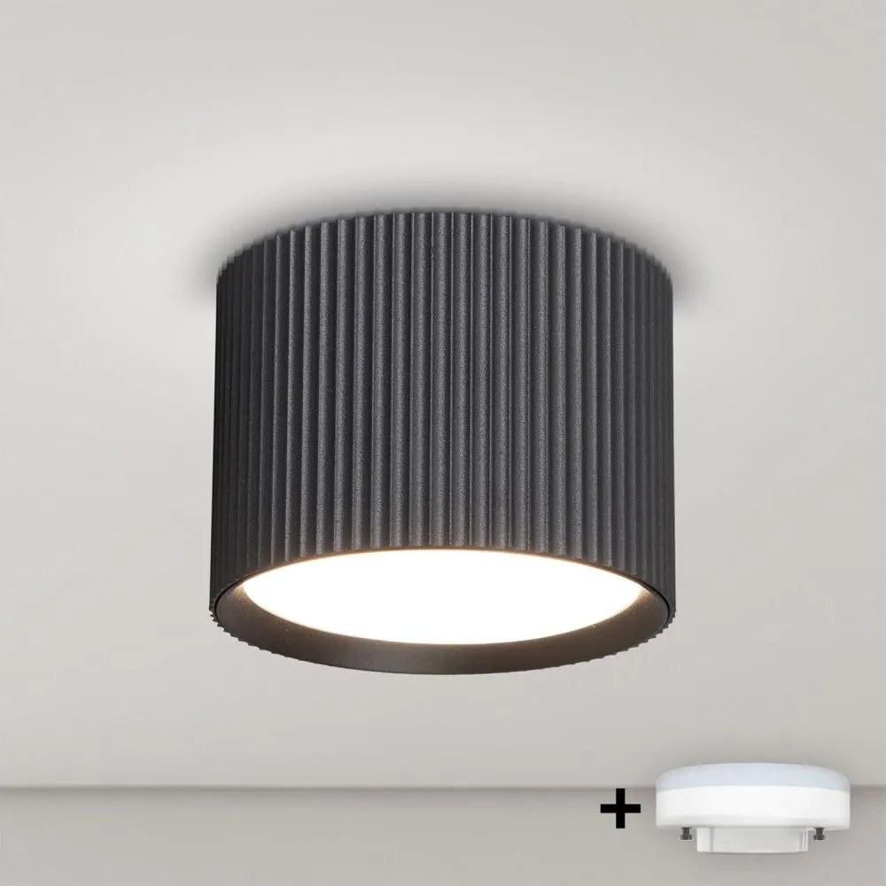 Brilagi - LED RGB dimmelhető spotlámpa STRIPY 1xGX53/14W/230V Wi-Fi Tuya fekete