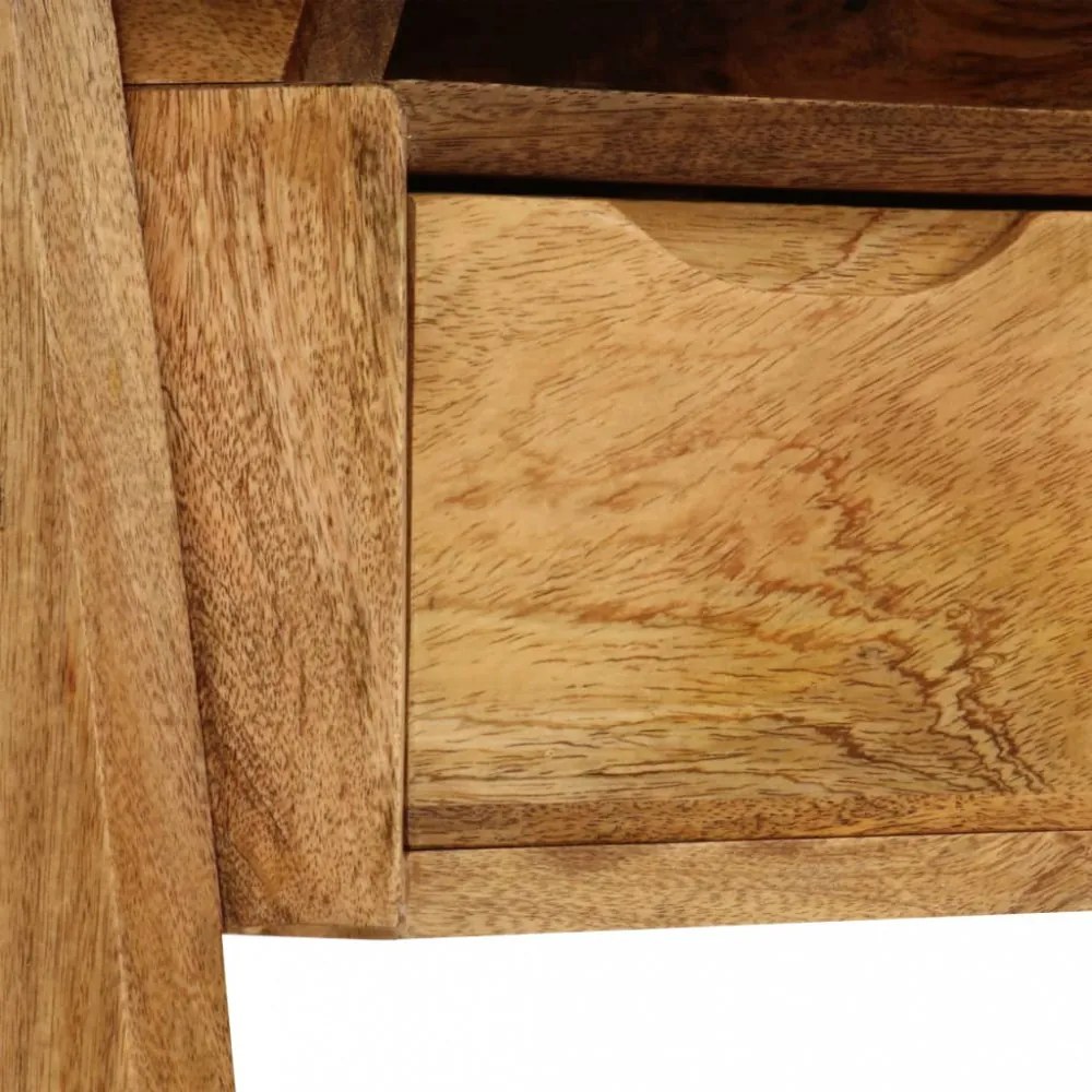 tömör mangófa íróasztal 110 x 50 x 76 cm