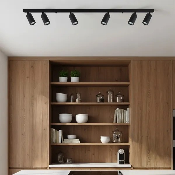 Brilagi - SELE MODERN mennyezeti spotlámpa 6xGU10/30W/230V fekete