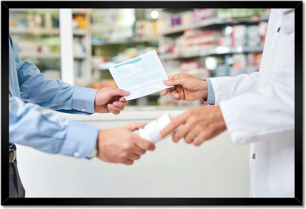 Plakátok keretben 60x40 Orvosi konzultáció