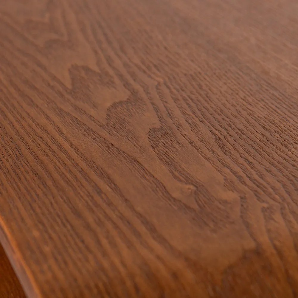 Tárolóasztal diófa dekorral 32x40 cm Frey – WOOOD