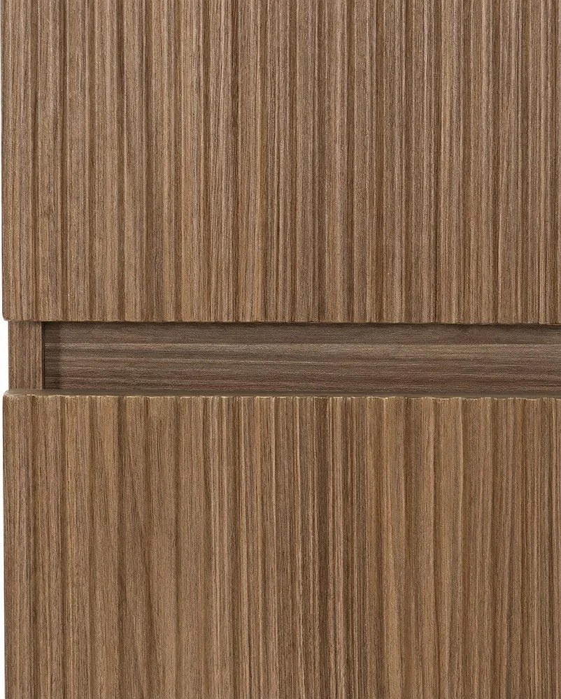 Trent függesztett oldal szekrény barna