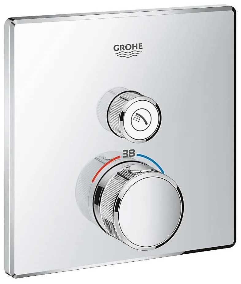 GROHE 29123000 - GROHTHERM SMARTCONTROL termosztátos zuhanycsaptelep króm