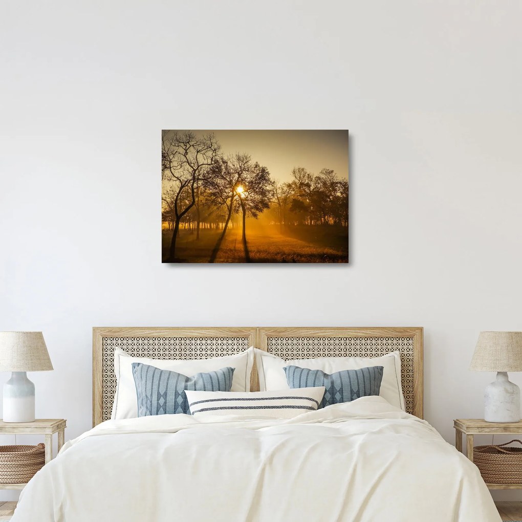 Kép - Napkelte (üvegen) (70x50 cm)