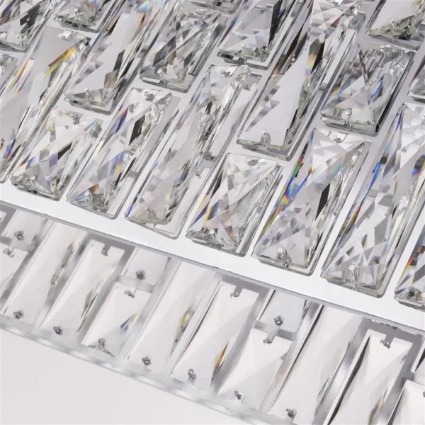 Searchlight 65818-8CC - Láncos csillár BIJOU 8xE14/40W/230V