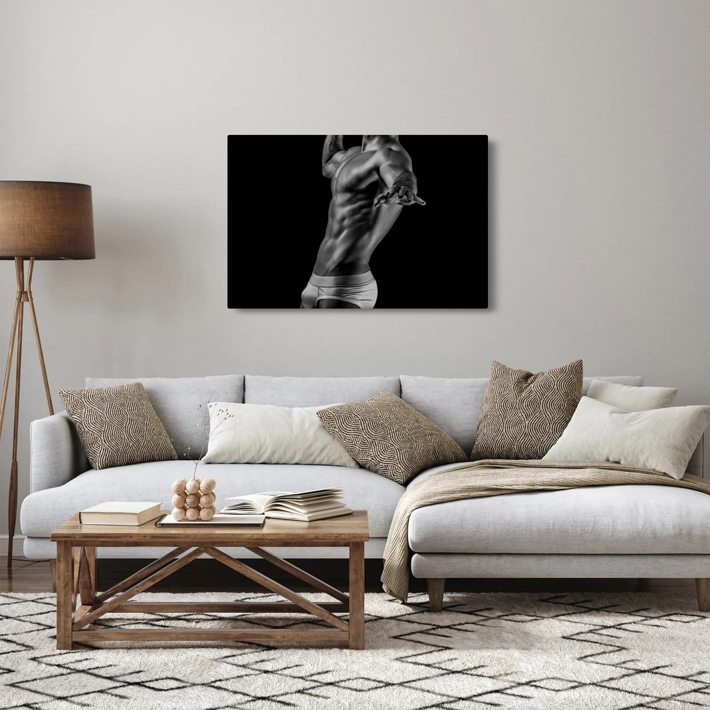 Kép - Férfi akt (90x60 cm)