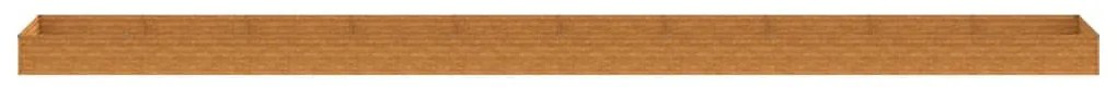 corten acél kerti magaságyás 960x100x36 cm