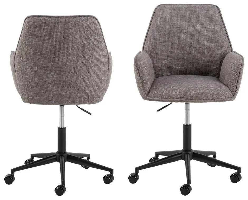 Szürke irodai szék Glenda – Actona