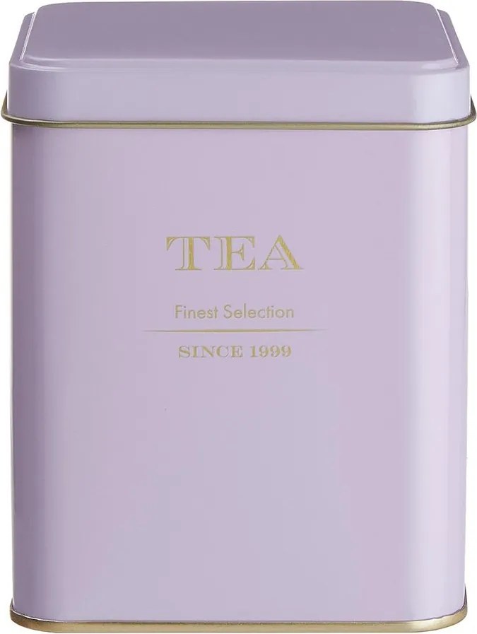 TIN TIN fém teás doboz, pasztell lila 790 ml