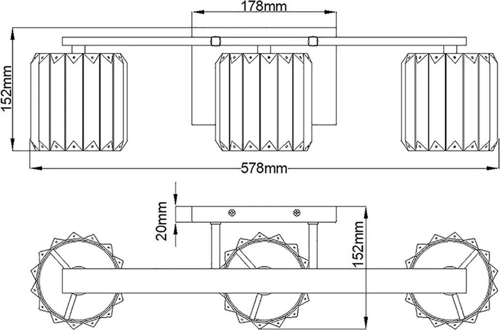 Quoizel glamour tükör világítás divine króm elsqzdivine3pcbath IP44