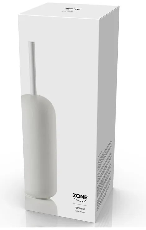 Fehér beton WC-kefe Sensu – Zone