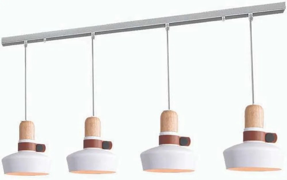 Zambelis PENDANT LAMP 1993-W Függőlámpa 4x40w/E27 IP20
