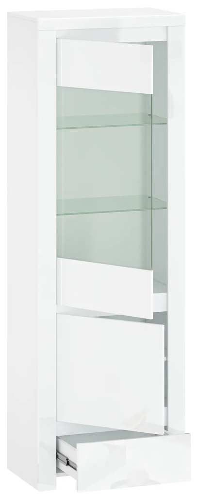 Vitrin Leona 1D1W1S (fényes fehér). 1053013