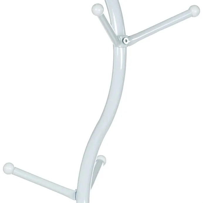 Fém állófogas fehér színben, 181 cm magas 80003-09
