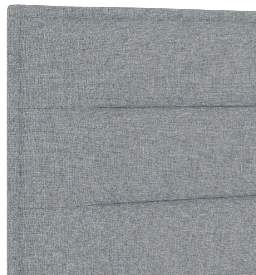 Fejtámla Csíkos Design Világosszürke 80 cm Szövet