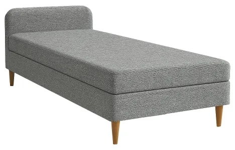 Kárpitozott heverő BRISBANE 110x200 cm szürke