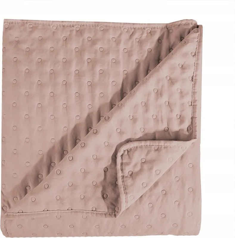 Dekoratív ágytakaró Nules 200x220 cm Rózsaszín