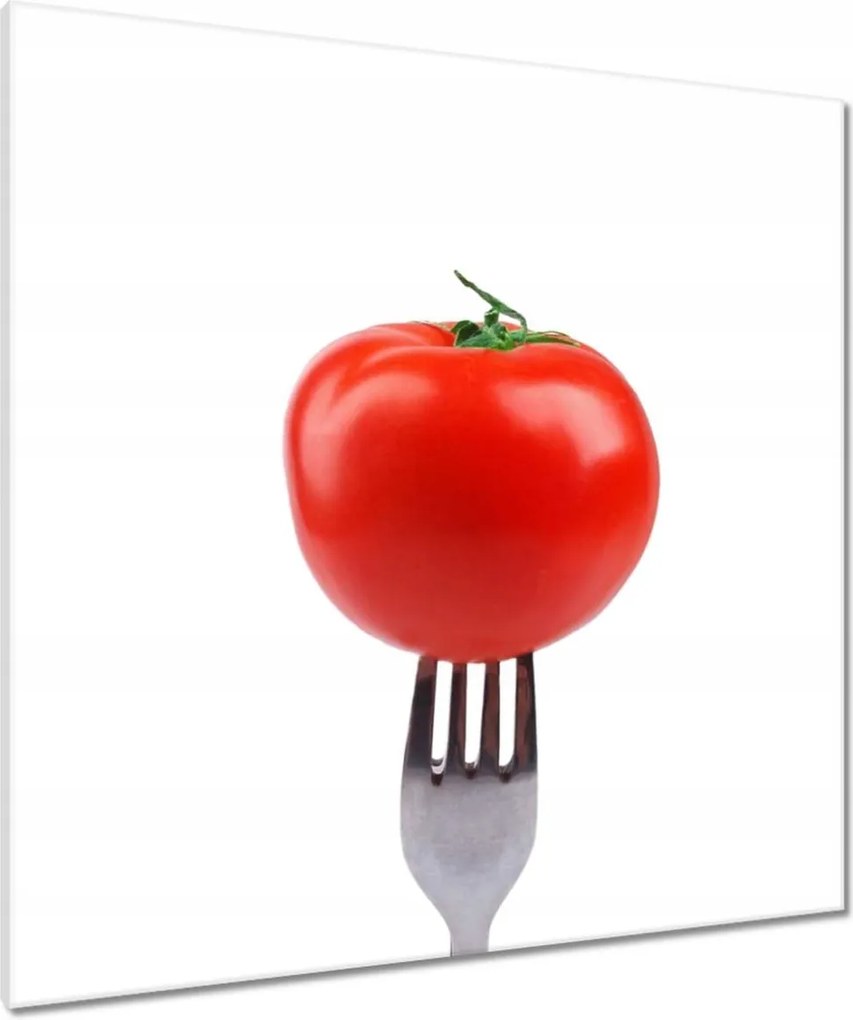 Vászonkép 90x90 Paradicsom a villán