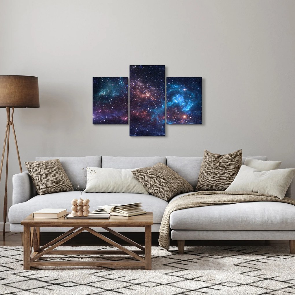 Kép - Éjszakai égbolt (90x60 cm)