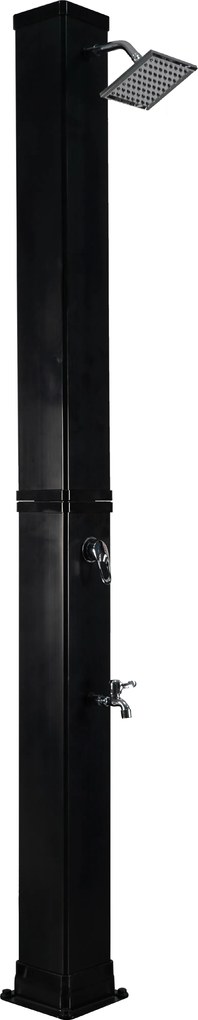 Furnigo Solárzuhany Square 40 L - fekete