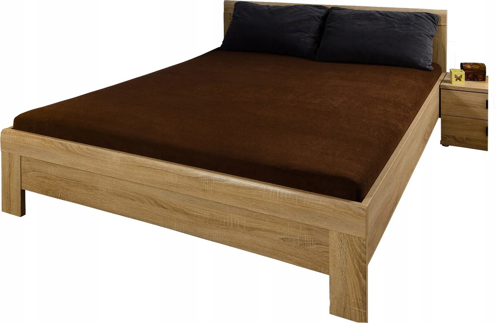 Frottír lepedő 160x200x40 gumis 35 szín