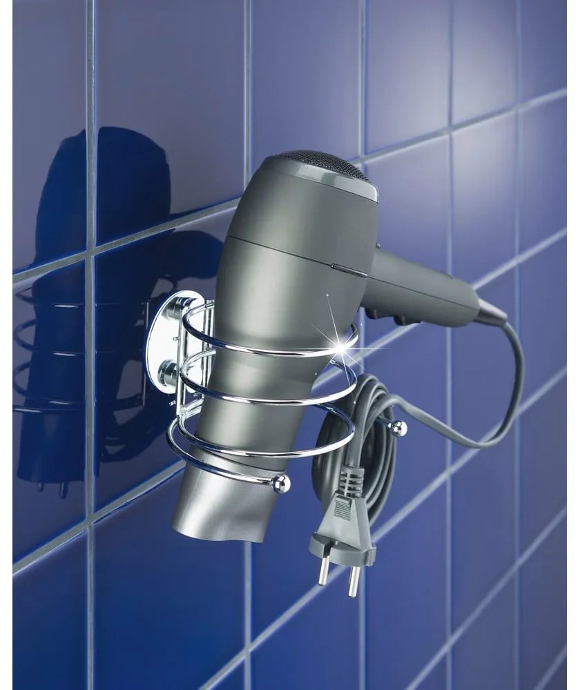 Turbo-Loc fúrásmentes hajszárító tartó, 40 kg-ig - Wenko