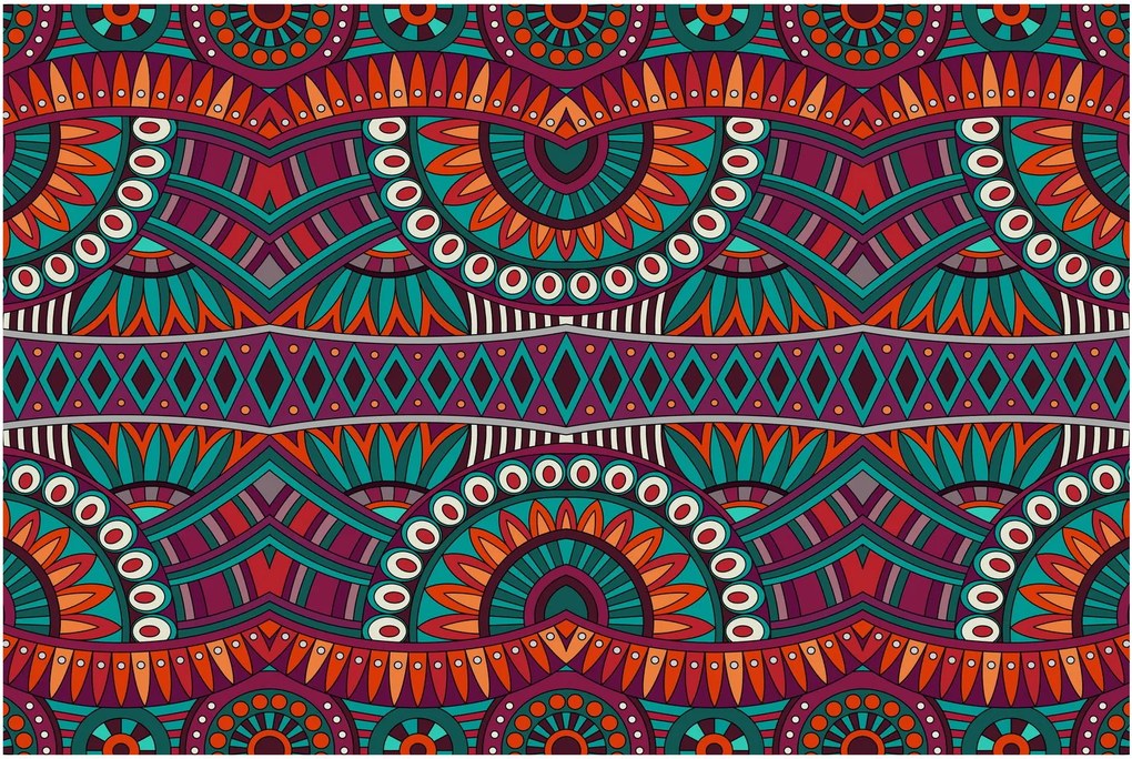 A díszítő absztrakció képe (90x60 cm)