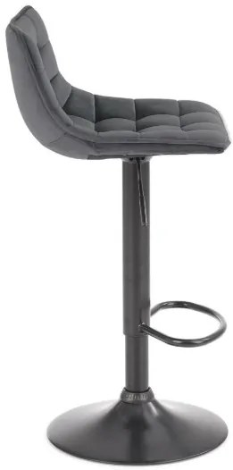 H-95 Szürke Bárszék Állítható Magassággal