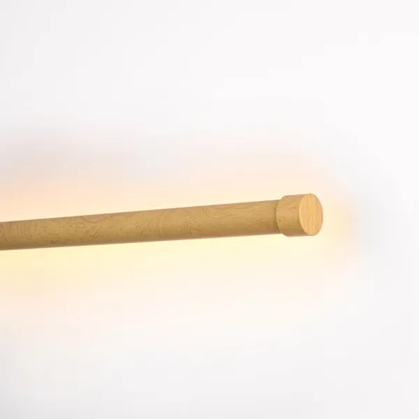 Brilagi - LED Fali lámpa LUGO DUE LED/9W/230V tölgy dekor