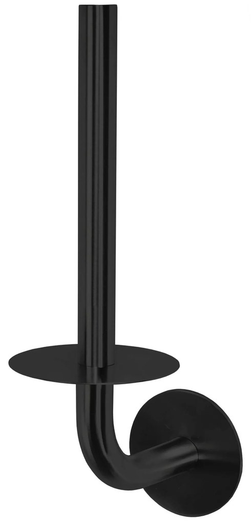 Falra szerelhető wc papír tartó BLACK 322220A