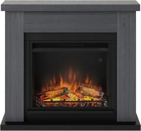 Frode Elektromos kandalló tűztérrel, 23", Hamuszürke