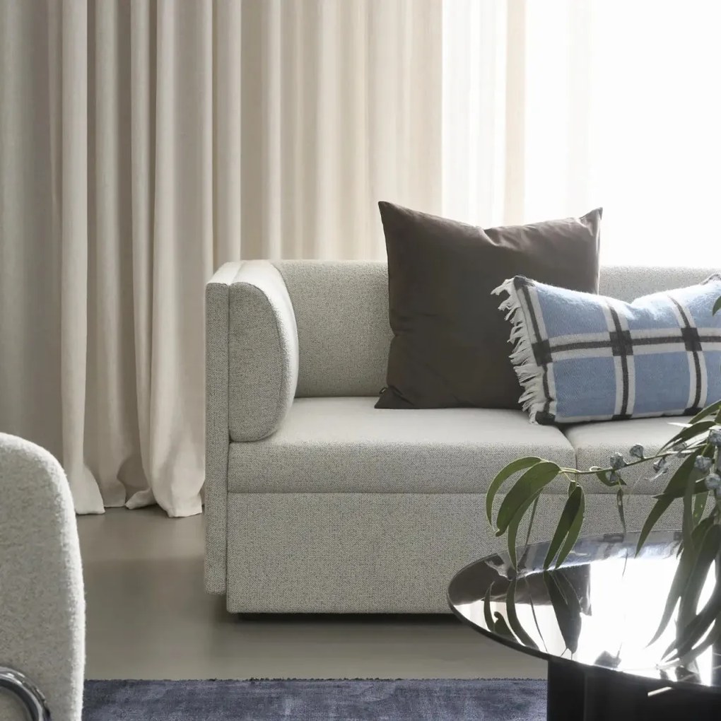 Harriet 3 személyes kanapé puffal