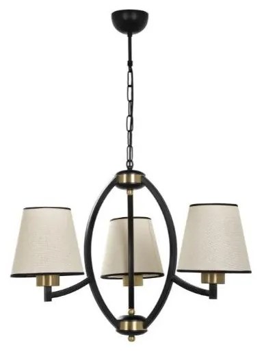 Csillár láncon PAUL 3xE27/60W/230V