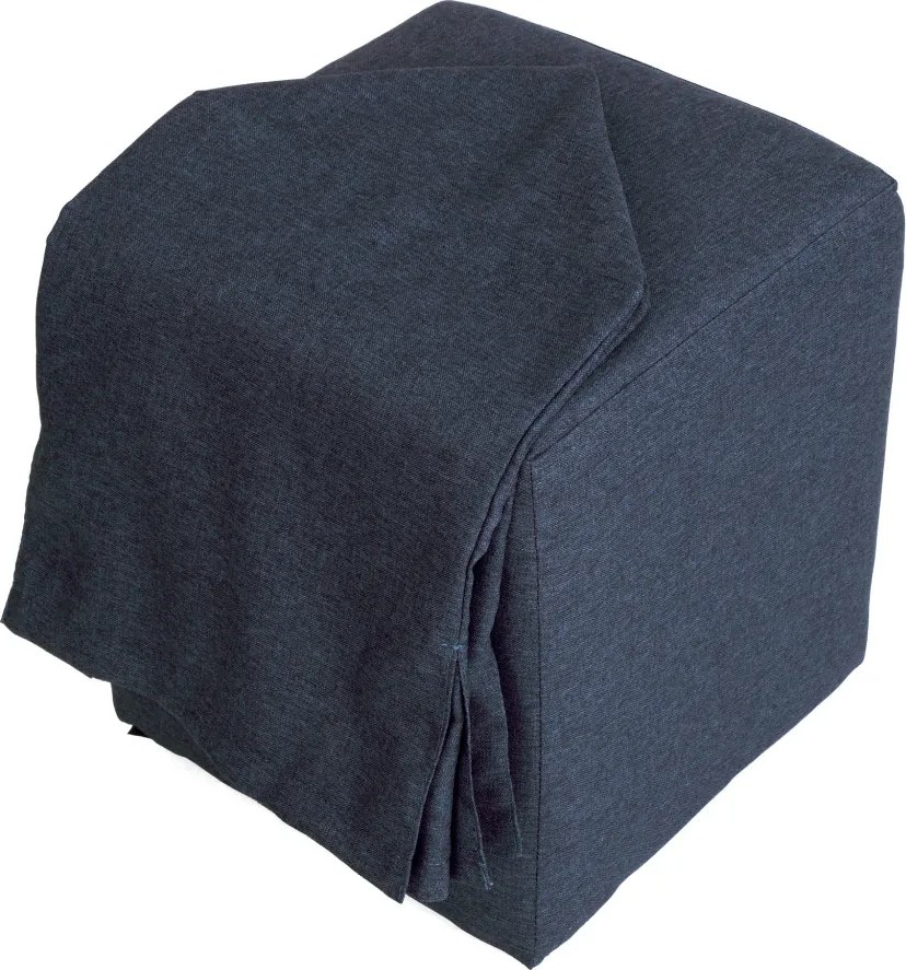 Cube puff huzat S80 - kék szövet R