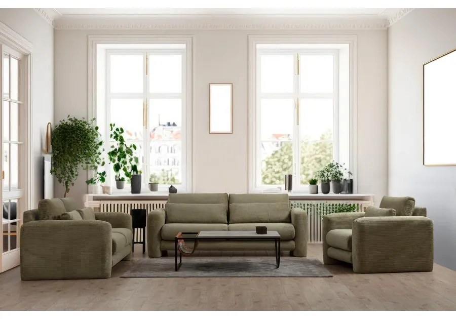 3 személyes kanapé Lily Zöld - 3
