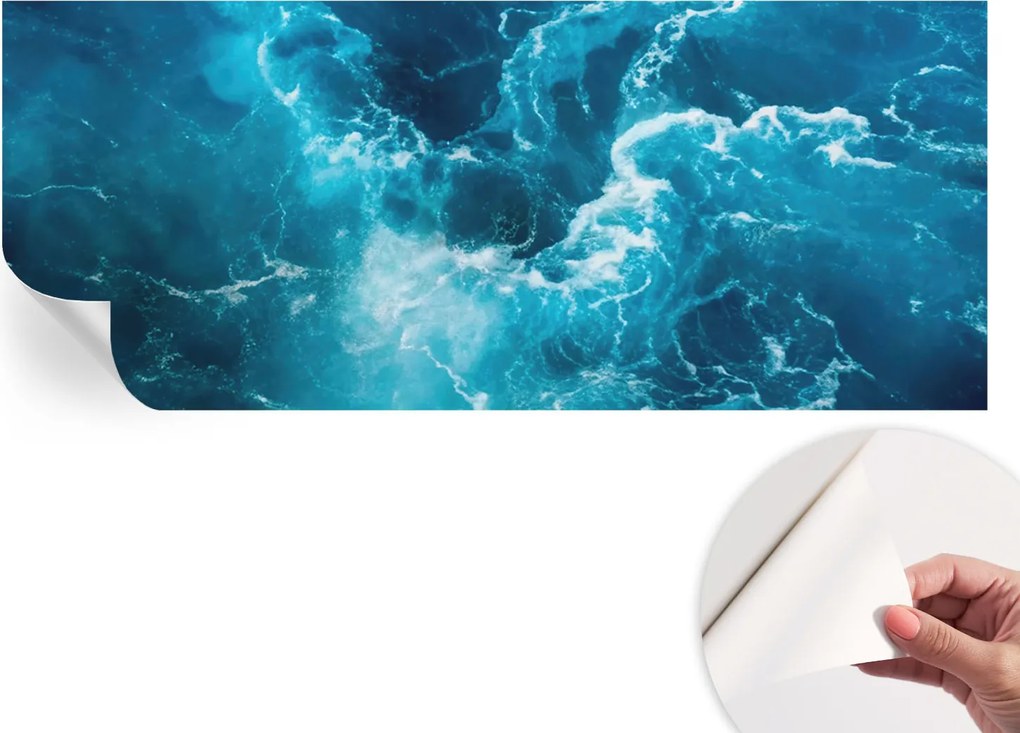 Öntapadós Dekoratív Fotótapéta Hálószobába Tengeri örvények 250x104 cm