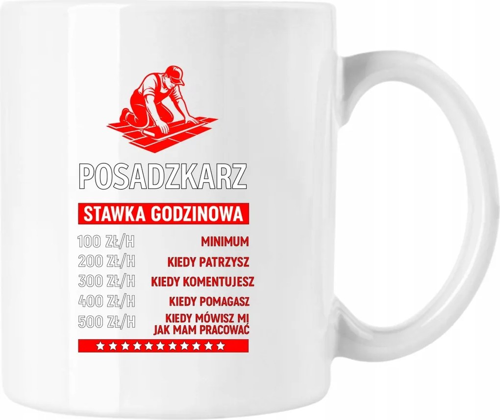 Padlótisztító bögre Számolja az időt Fehér 330ml