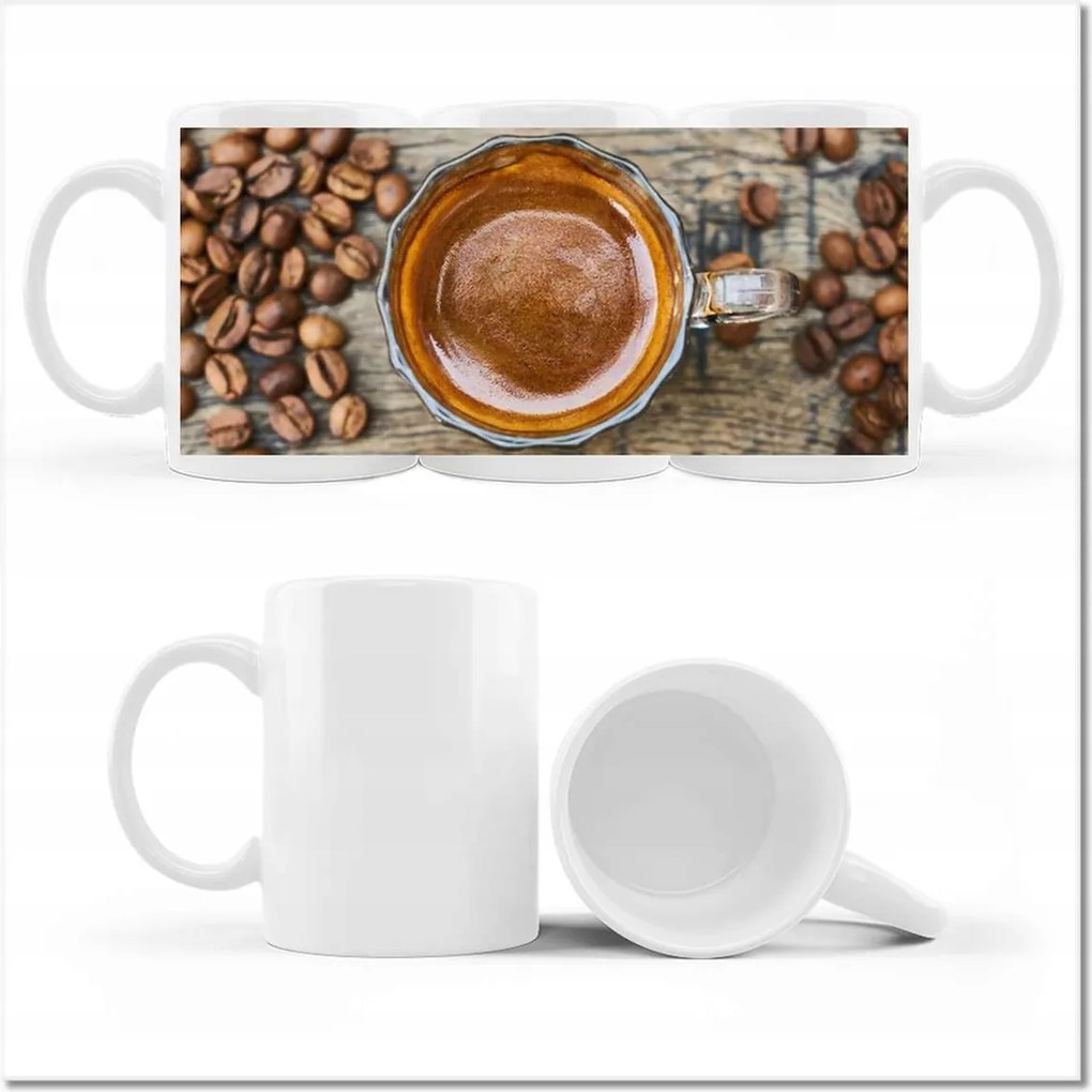 Nyomtatott bögre Jó ötlet Kávé