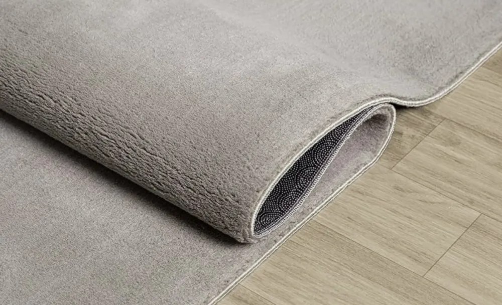 Homokbarna színű plüss shaggy szőnyeg, 60x110cm, Star Shaggy