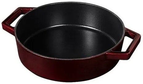 Berlinger Haus Öntöttvas edény fedővel Burgundy Line, 26 cm