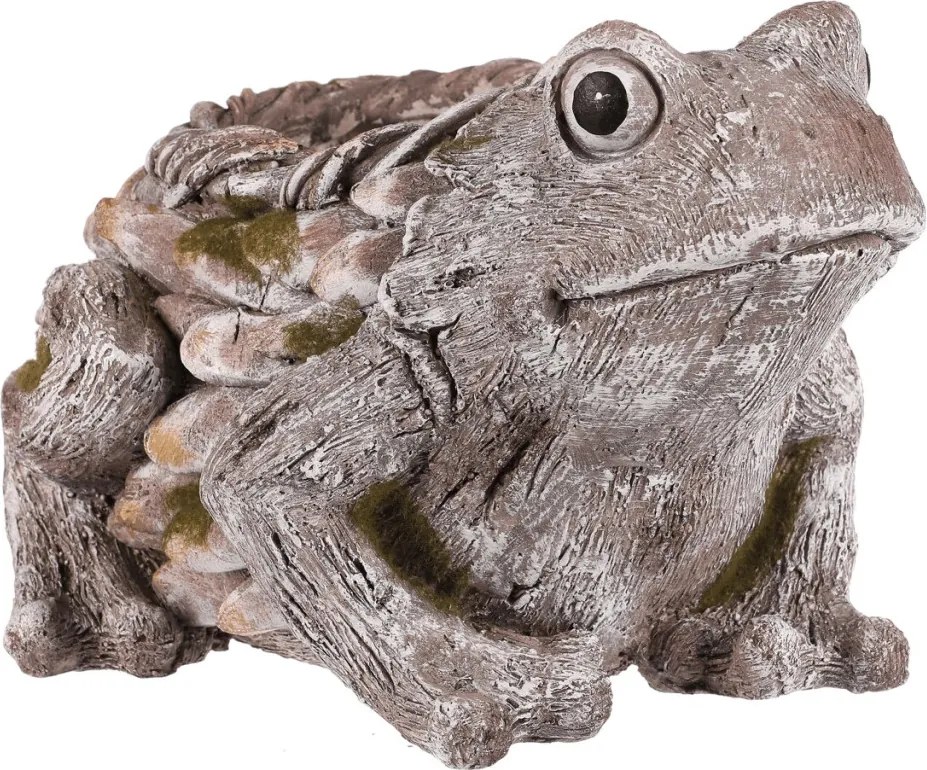 Béka virágtartó, magnézium, szürke