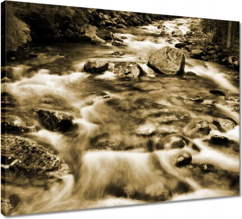 Vászonkép 50x40 Tátra Lengyel hegyek Kilátás